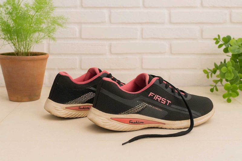 Stylish Black Sneakers