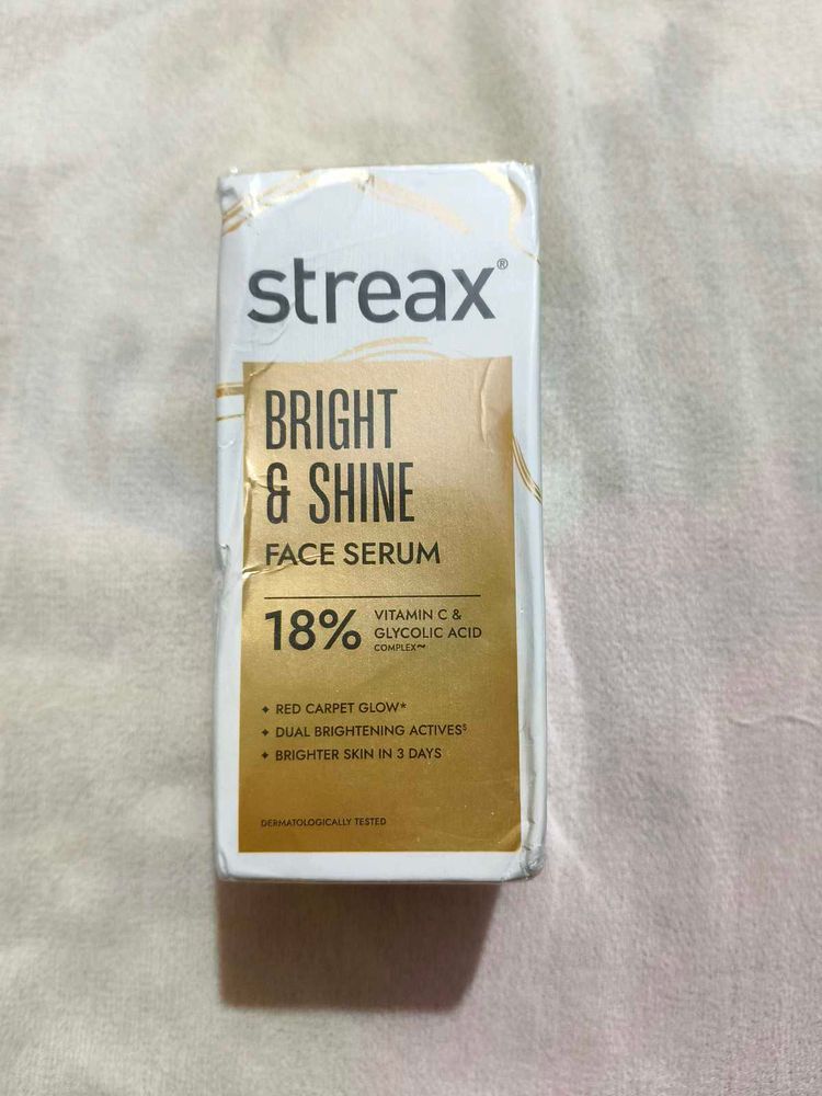 Streax Bright &amp; Shine Serum