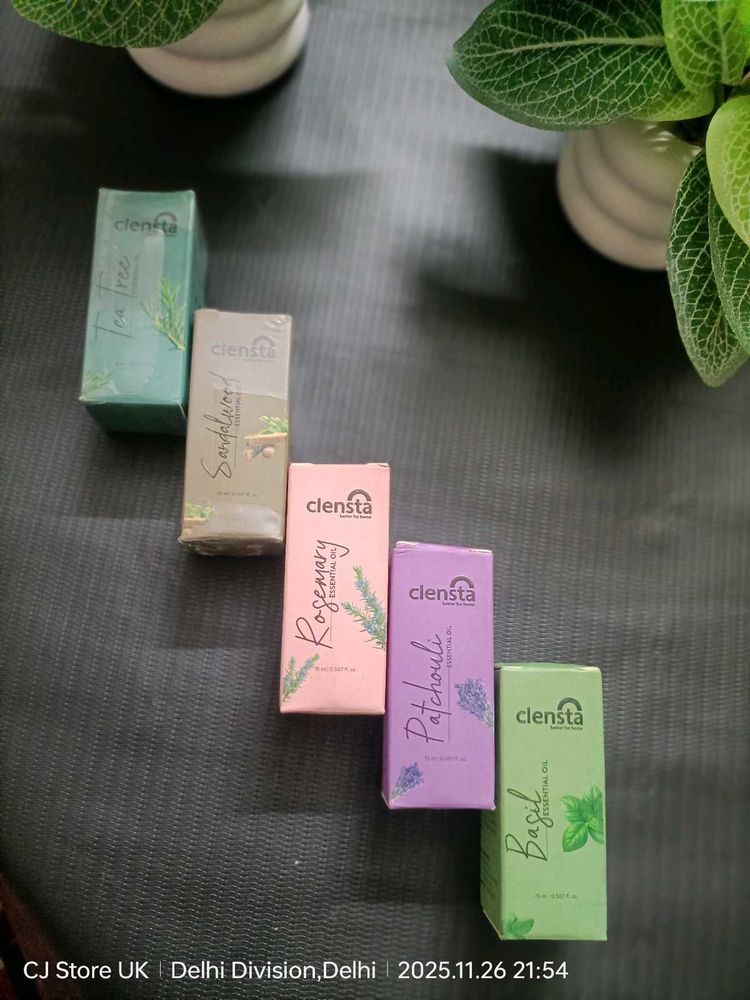 Clensta Essential Oils Set