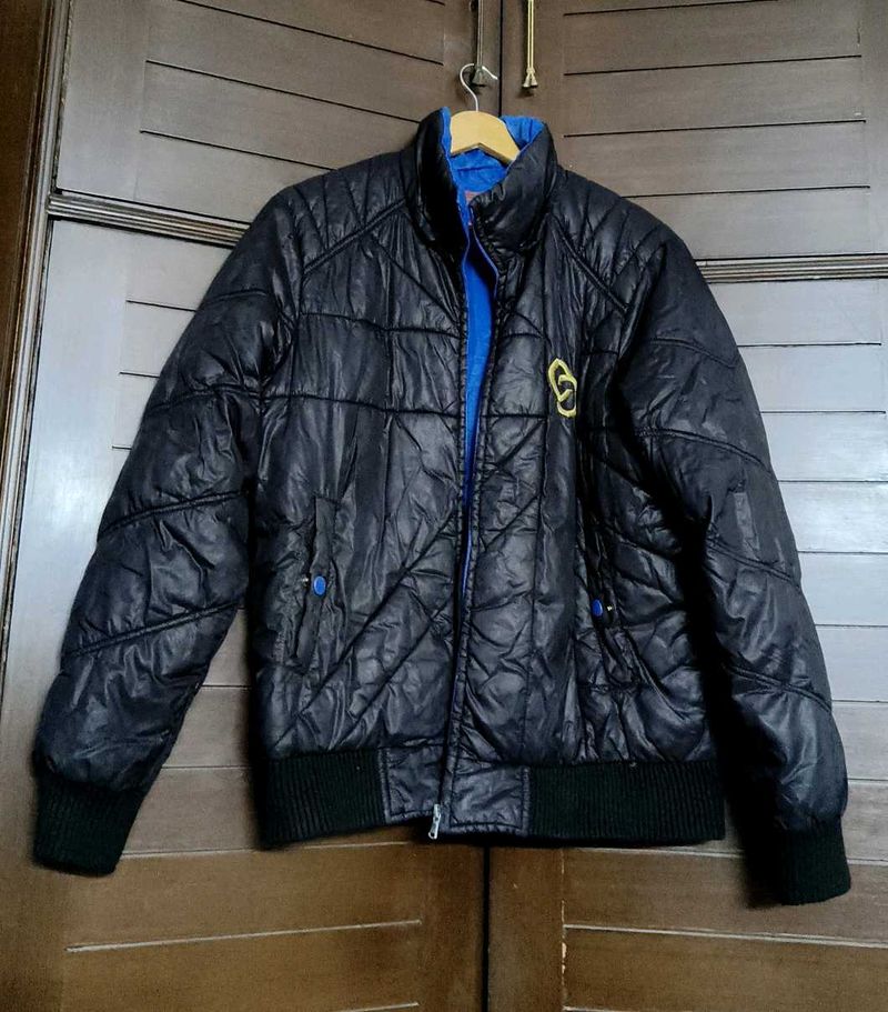 Men Stylish Black puffer Jacket