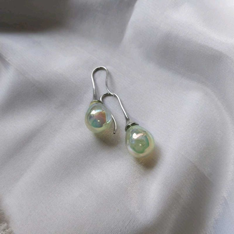 Teardrop Iridescent Earrings