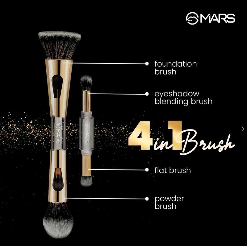 MARS 4 in 1 Travel Brush