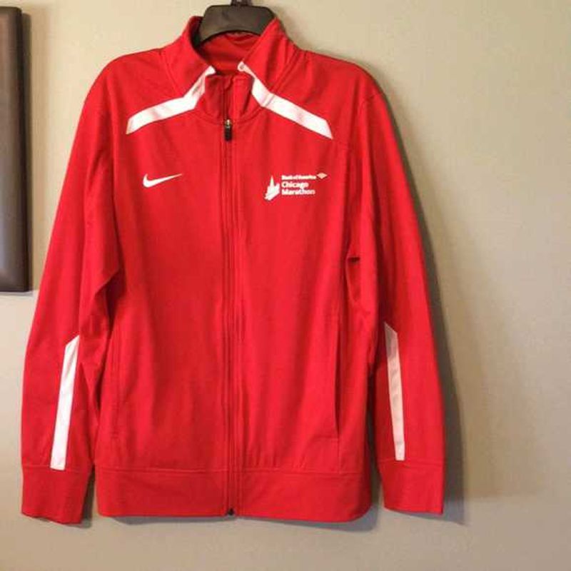 Nike Chicago Marathon Red Track Jacket