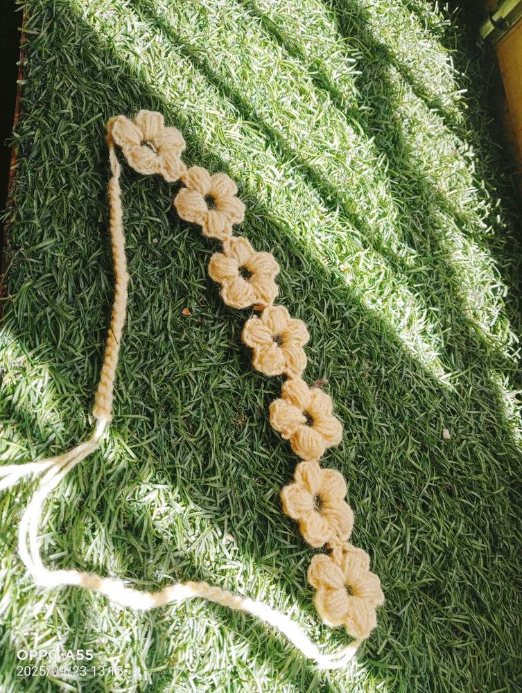 crochet Floral Headband
