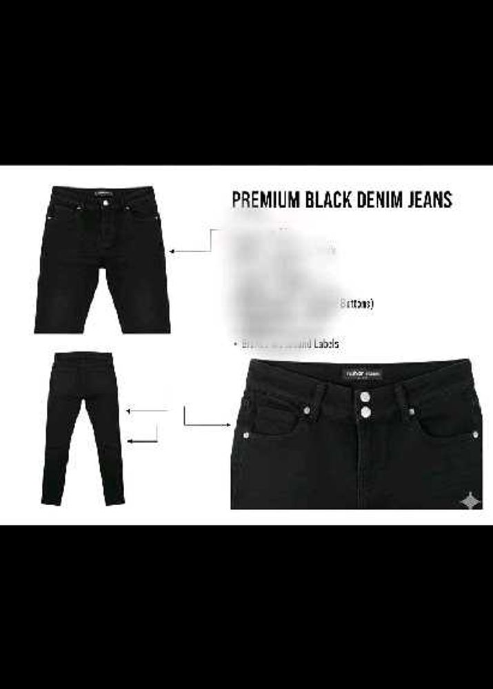 totally new Stylish Black Jeans