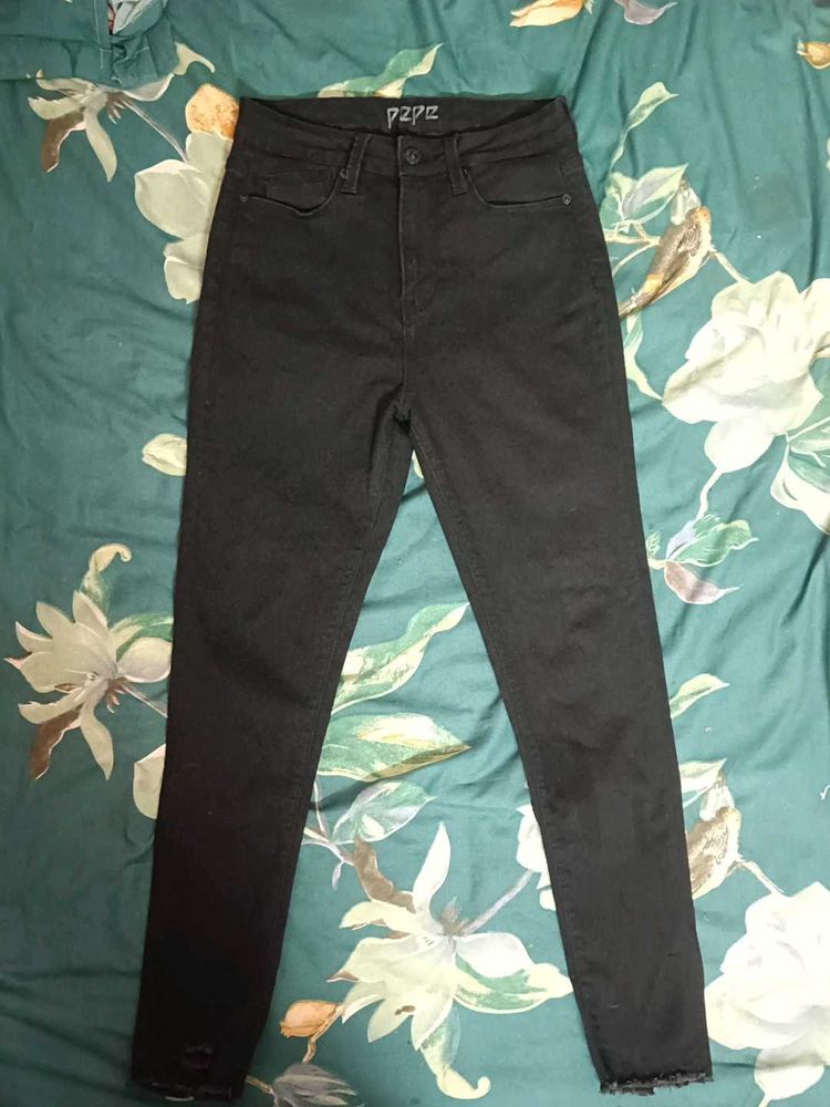 Black Denim Skinny Jeans