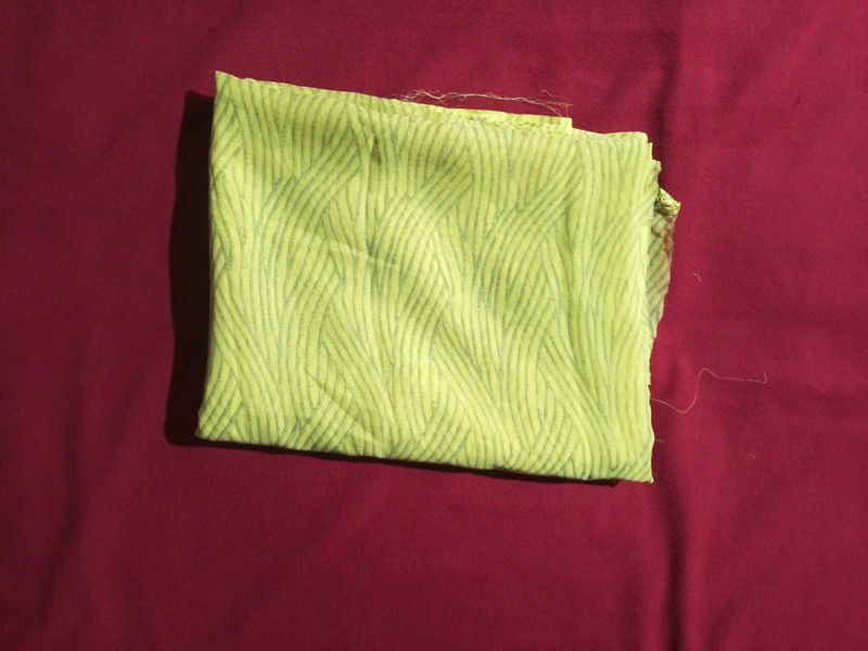 Lime Green women saree