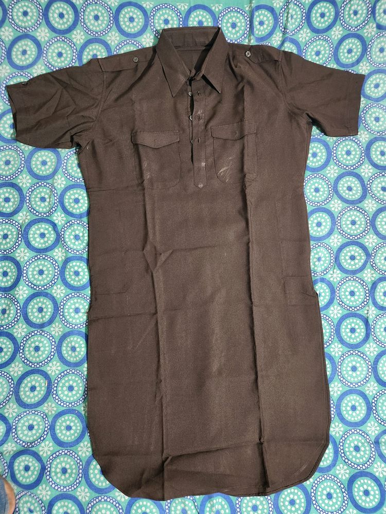 Half Sleeve Pathani Kurta Pajama