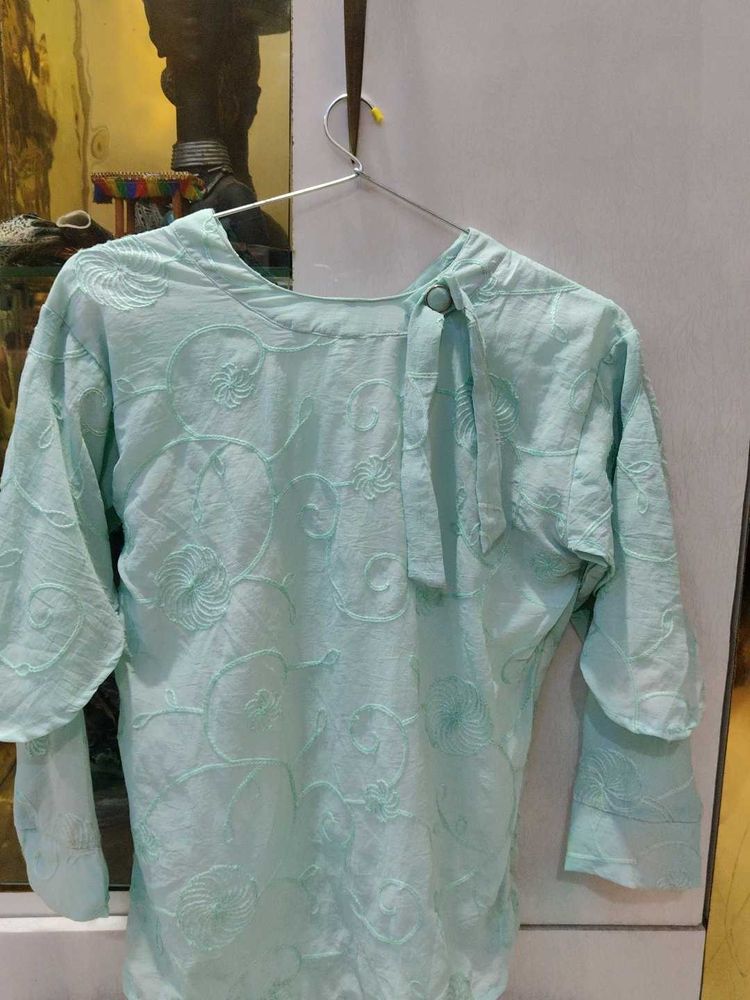 Elegant Embroidered Top
