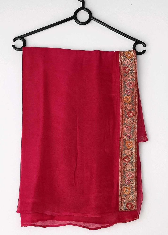 Elegant Red Cherish 🍒🌸 dupatta