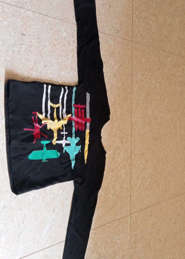 Graphic Print Long Sleeve
