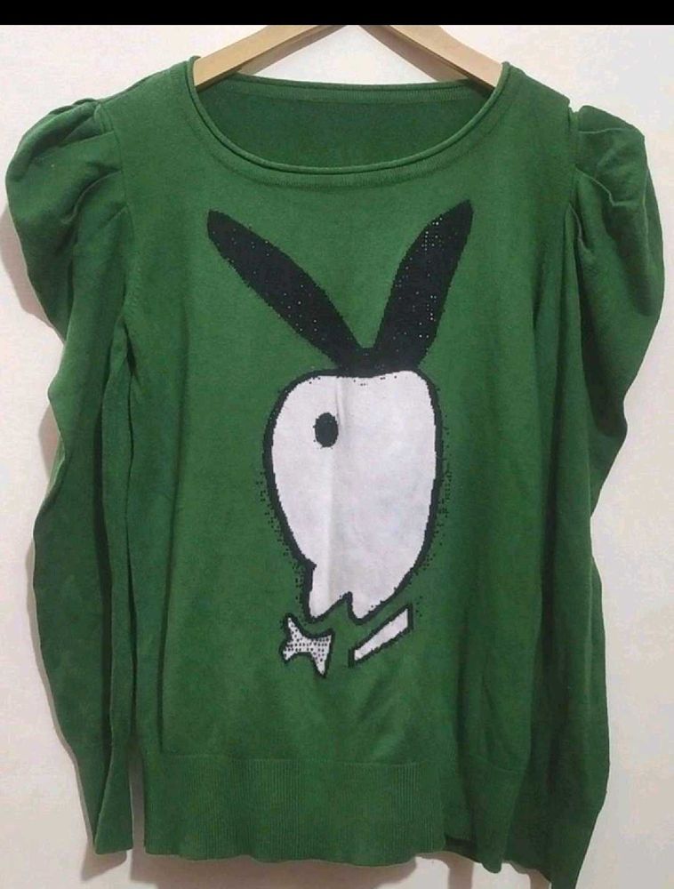 Green🟢 Winter Top For Girl Or Woman 30 Bust