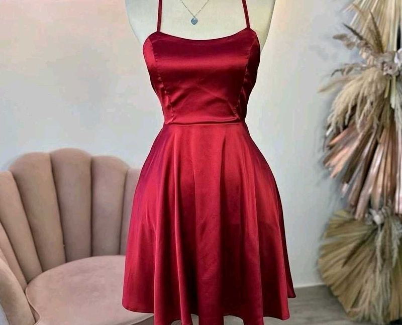 Red Short  Dress