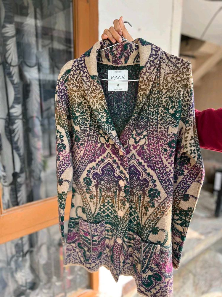 Multicolored Long Sweater