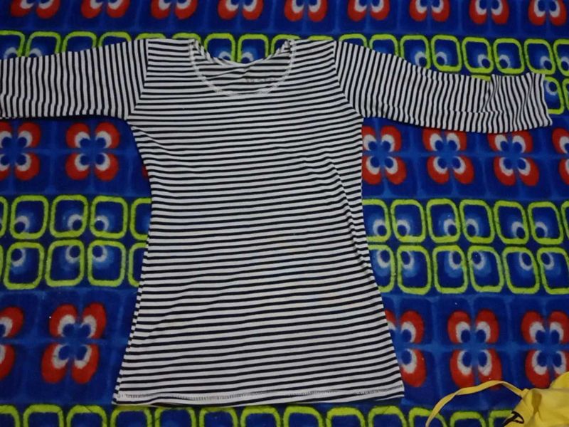 Striped Long Sleeve Top