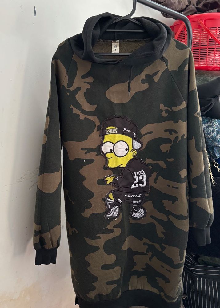 Camouflage Simpson Hoodie