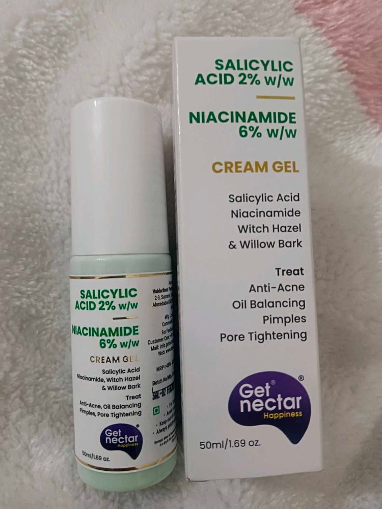 Get Nectar Salicylic Acid &amp; Niacinamide Cream Gel
