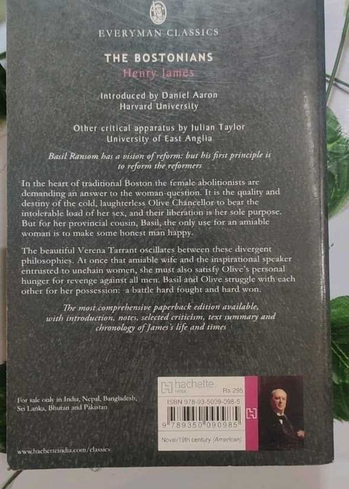 The Bostonians by Henry James