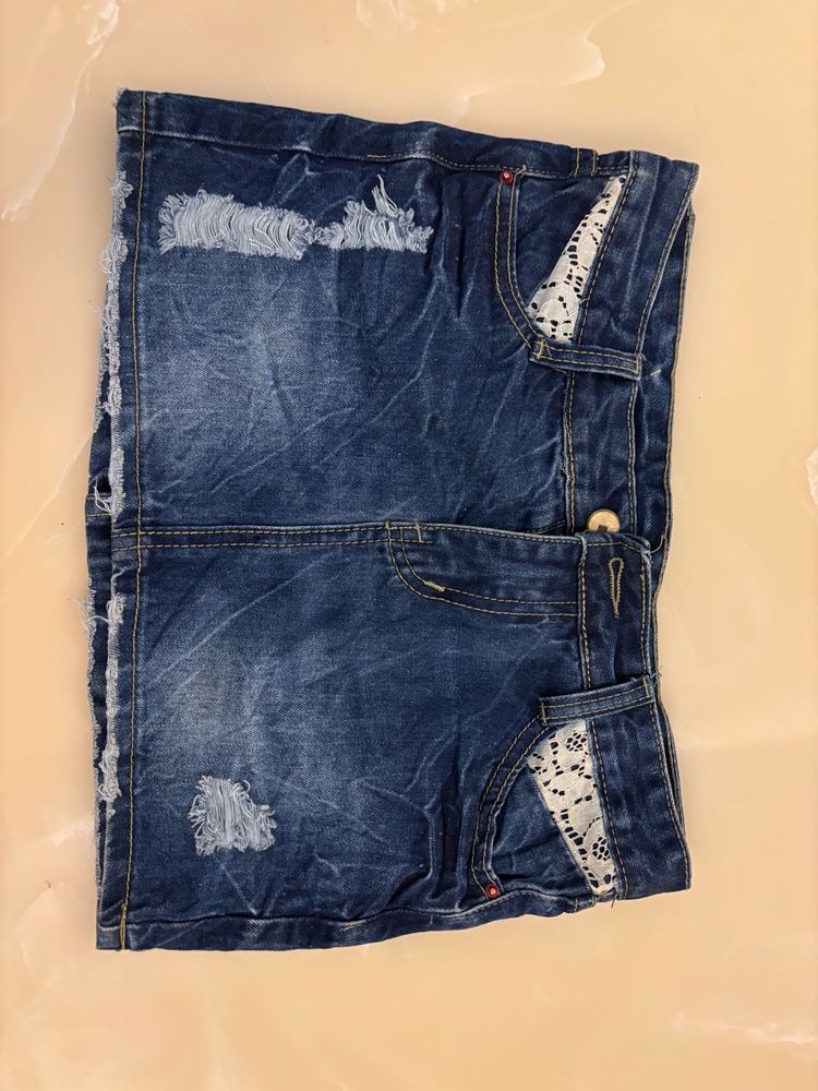 Kids Denim Skirt