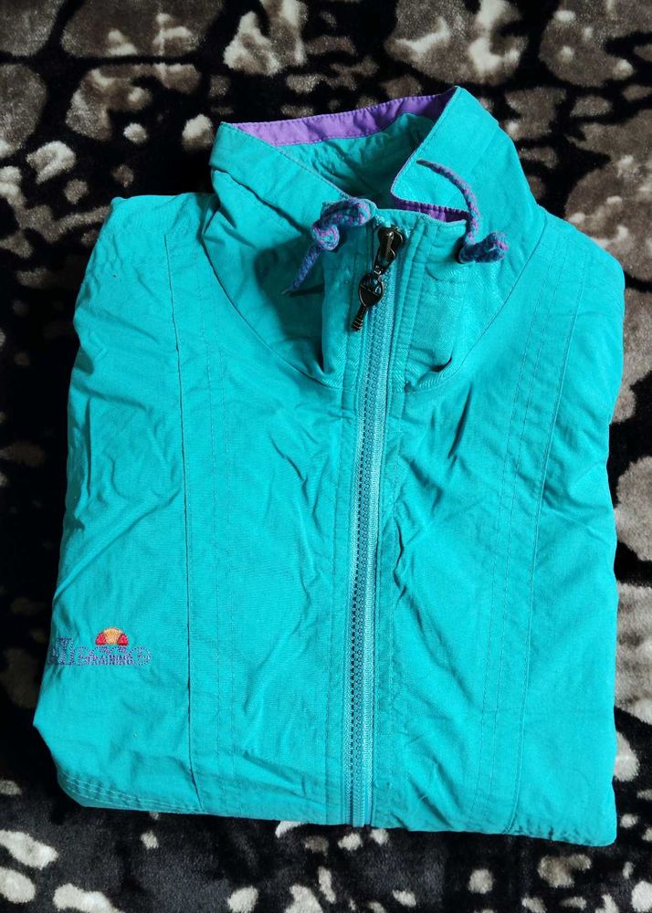 Cozy Accent Teal Jacket