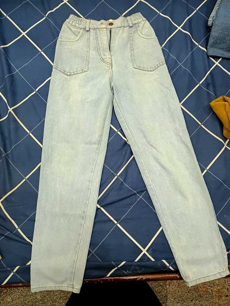 Light Blue Denim Jeans