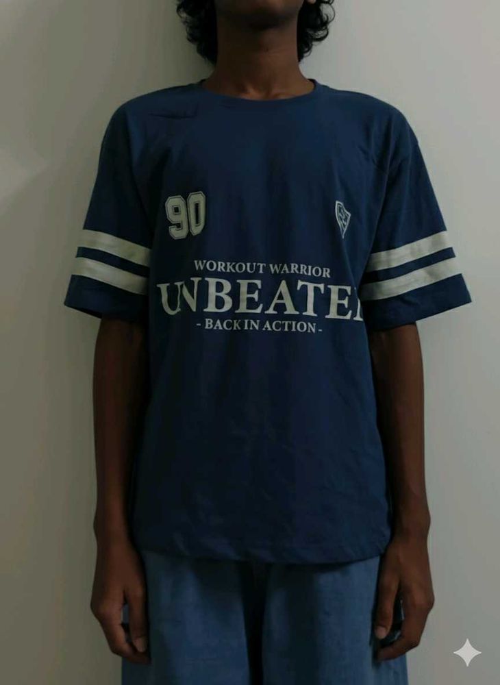 Blue Graphic T-Shirt