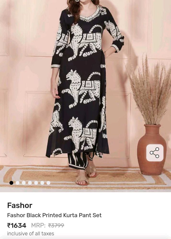 Printed Kurta Set/Coord Set