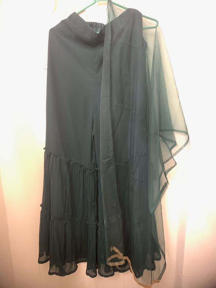 Garara With Kurta And Dupatta