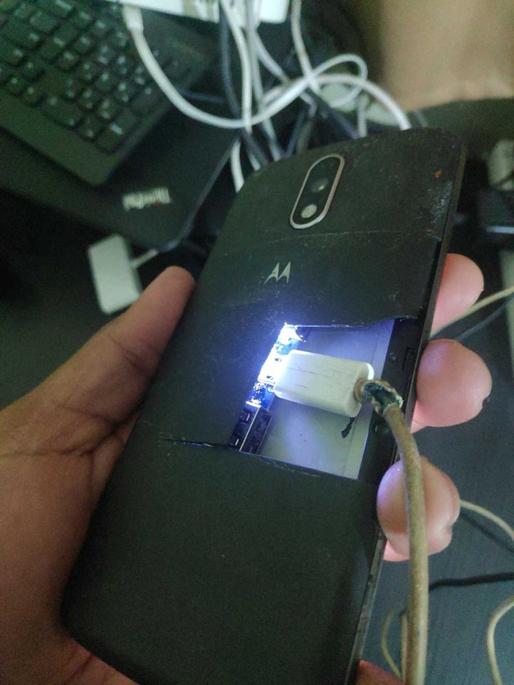 Nobattery Mod Motorola G4 Plus XT1643 athene