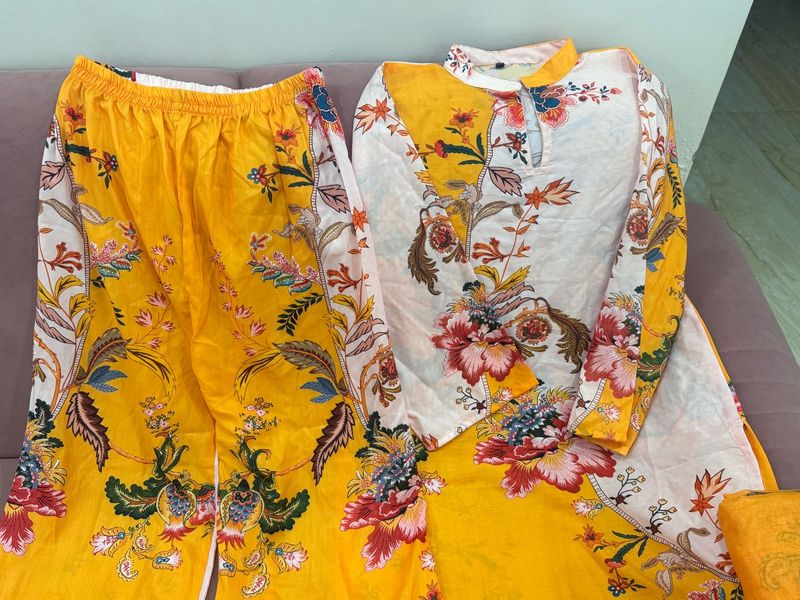 Co Ord Set With Dupatta