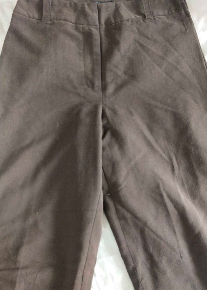 Aesthetic Korean Brown Trousers