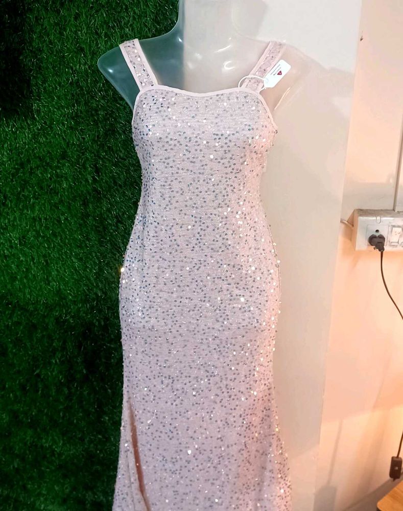 Prom Evening Sequined Maxi Gown