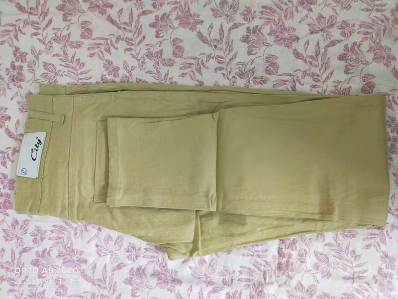 Khaki Casual Pants
