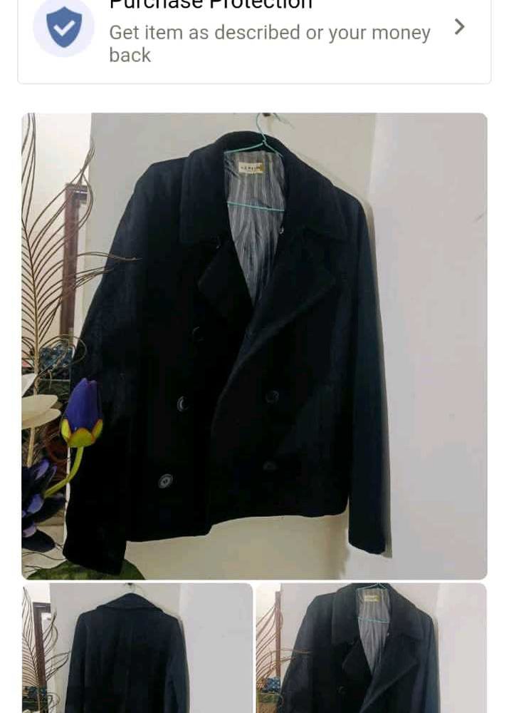 Classic Black Jacket, top, sweater