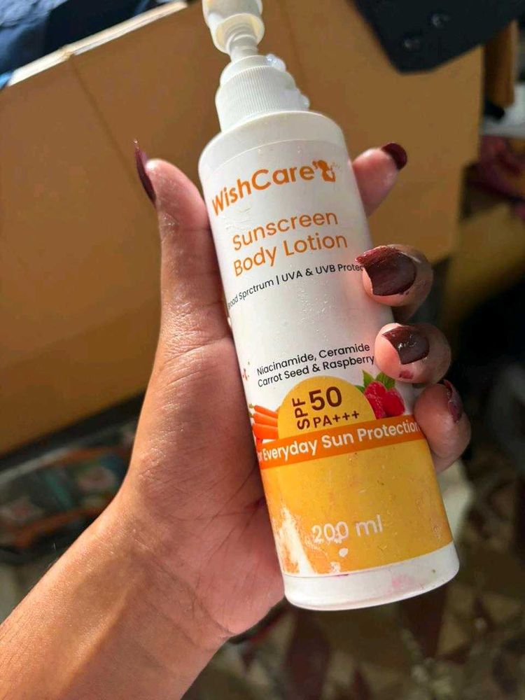 WishCare Sunscreen Body Lotion