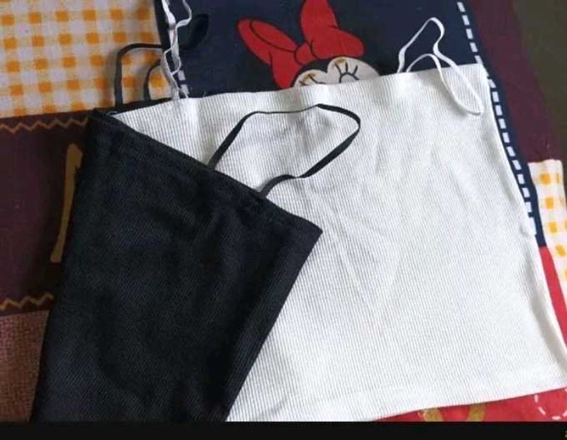 Set Of Two Crop Tank Top For Women