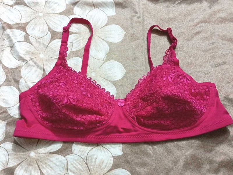 Soft Comfortable Net Cup Bra