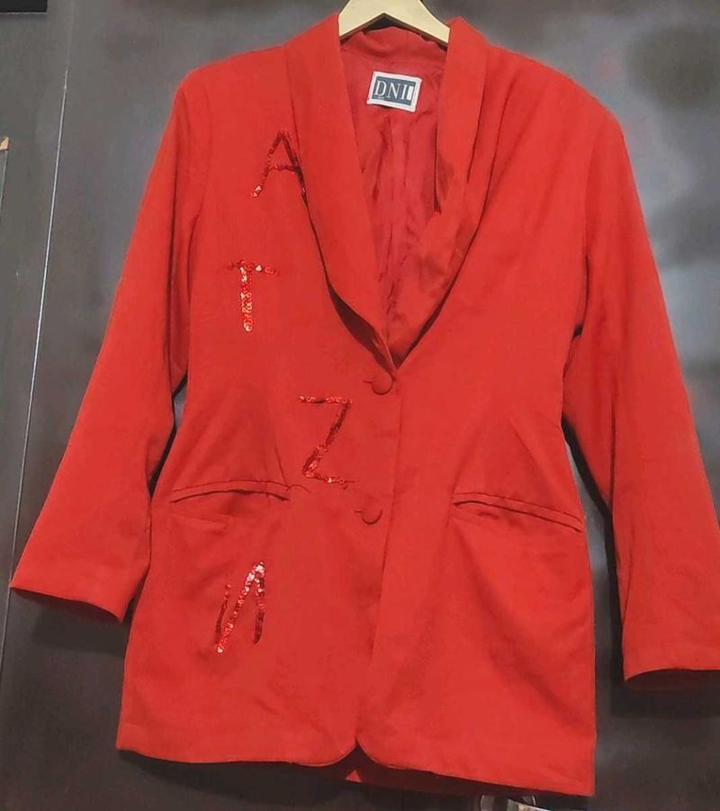 Red 🔴 Blazer For Girl Or Woman 36 Bust