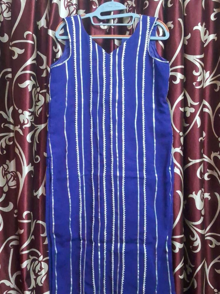 Royal Blue Kurta New Never Use