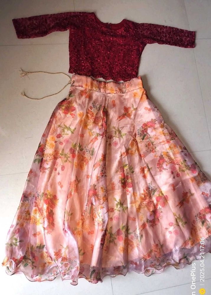 Beautiful Party Wear Gown for Girls