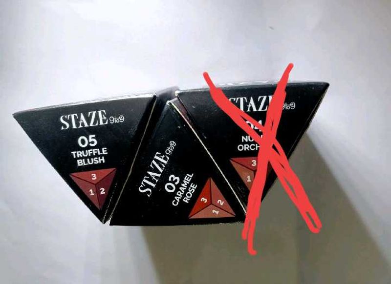 STAZE 3-in-1 Lipstick Combo