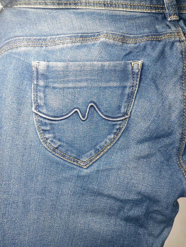 Light Wash Denim Jeans
