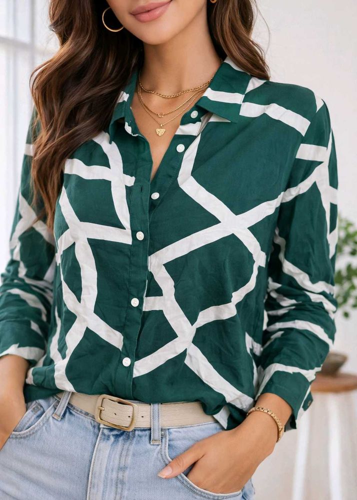 green shirt for women