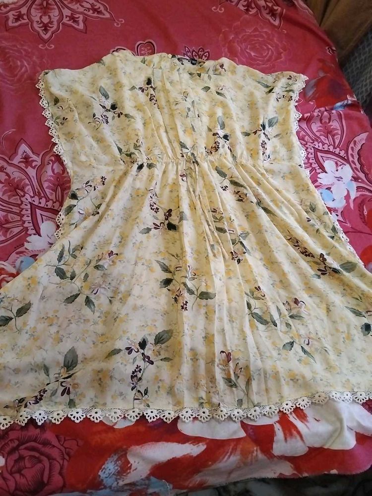 Floral Print Mini Dress