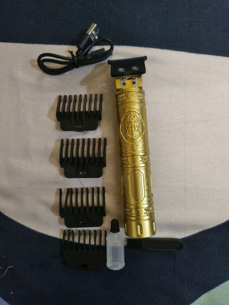 Gold Etched Hair Trimmer
