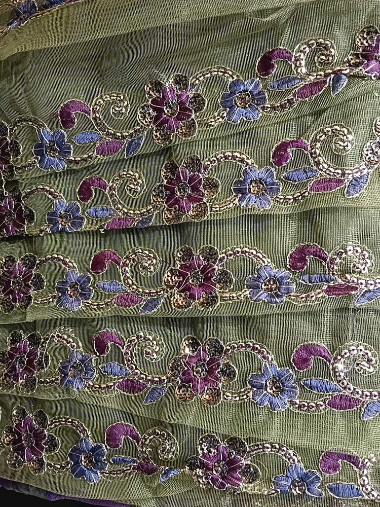 Bridal Saree With Blouse....(Ready To Wear)