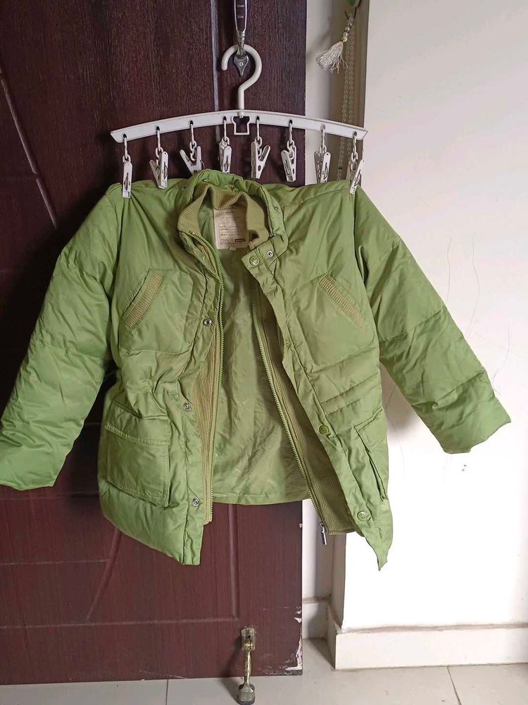 Olive Green Padded Jacket