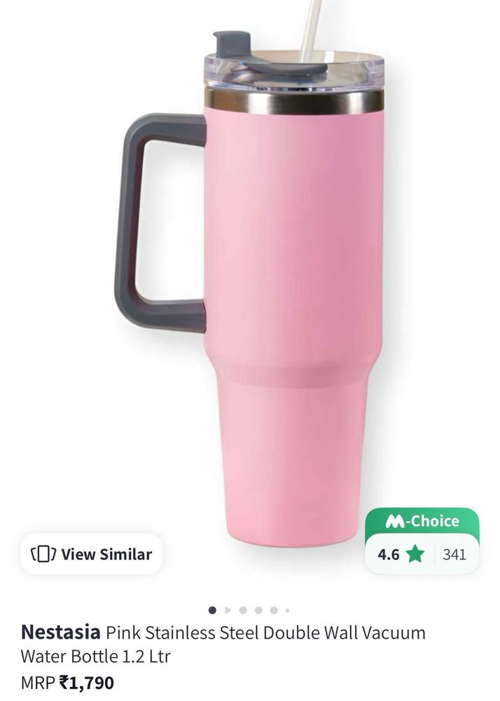 Nestasia Pink Sipper ( Without Sippe)