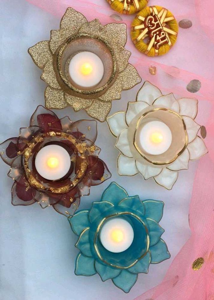 Lotus Tealight Holders ❤️ Customisation Available