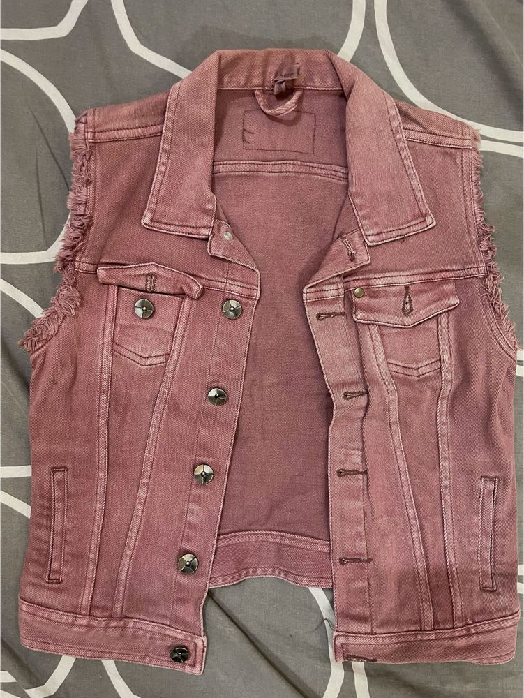 Denim Crop Jacket